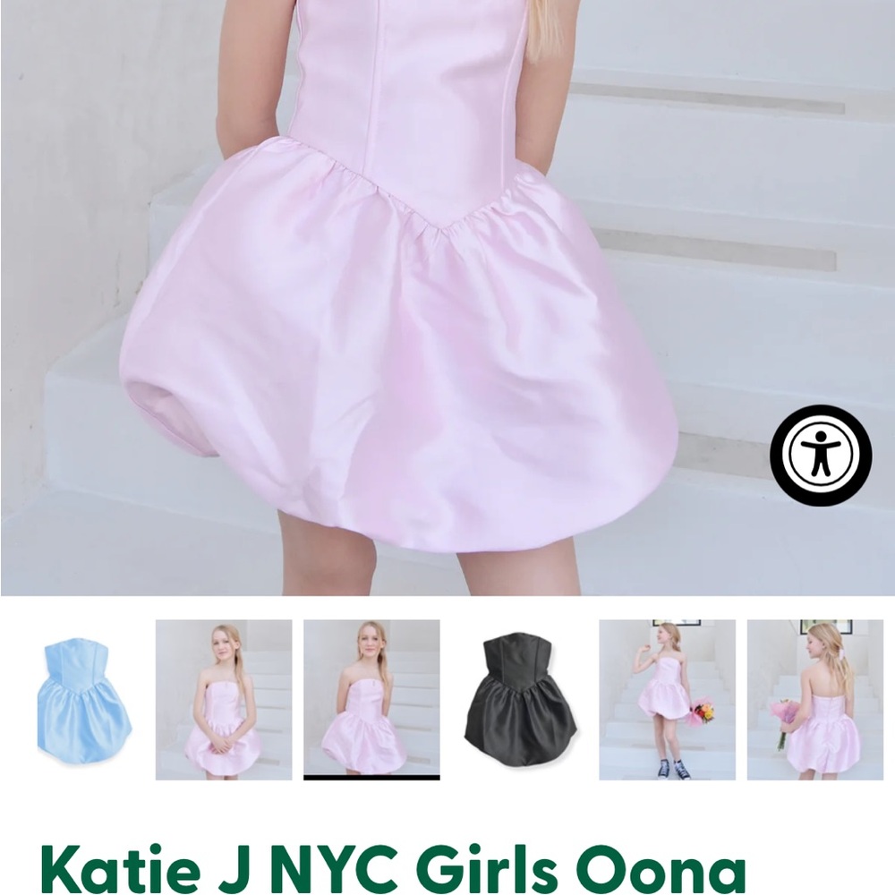 Katie J NYC Girls Pink Oona Dress